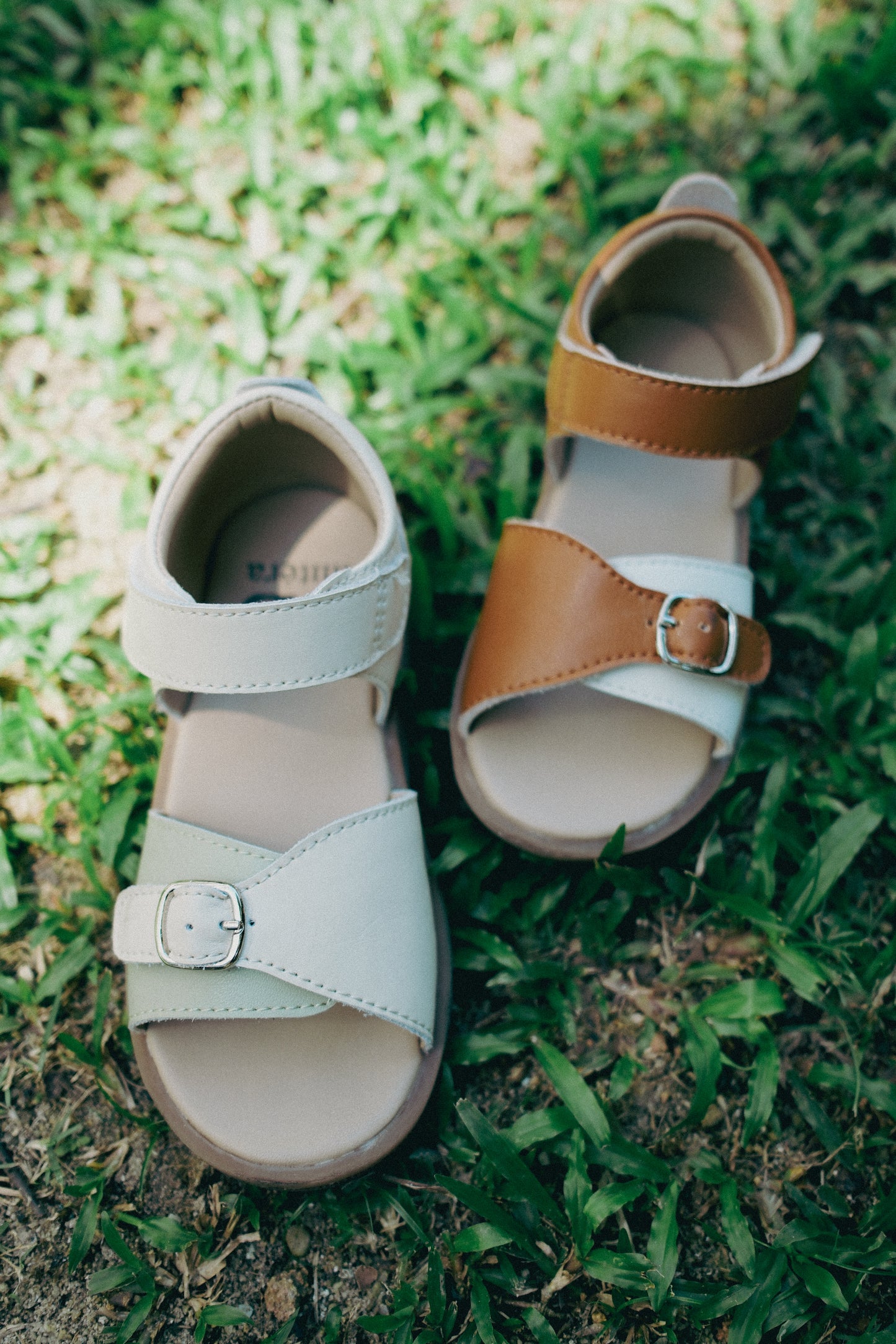 Woodland Steps Sandals in Sage