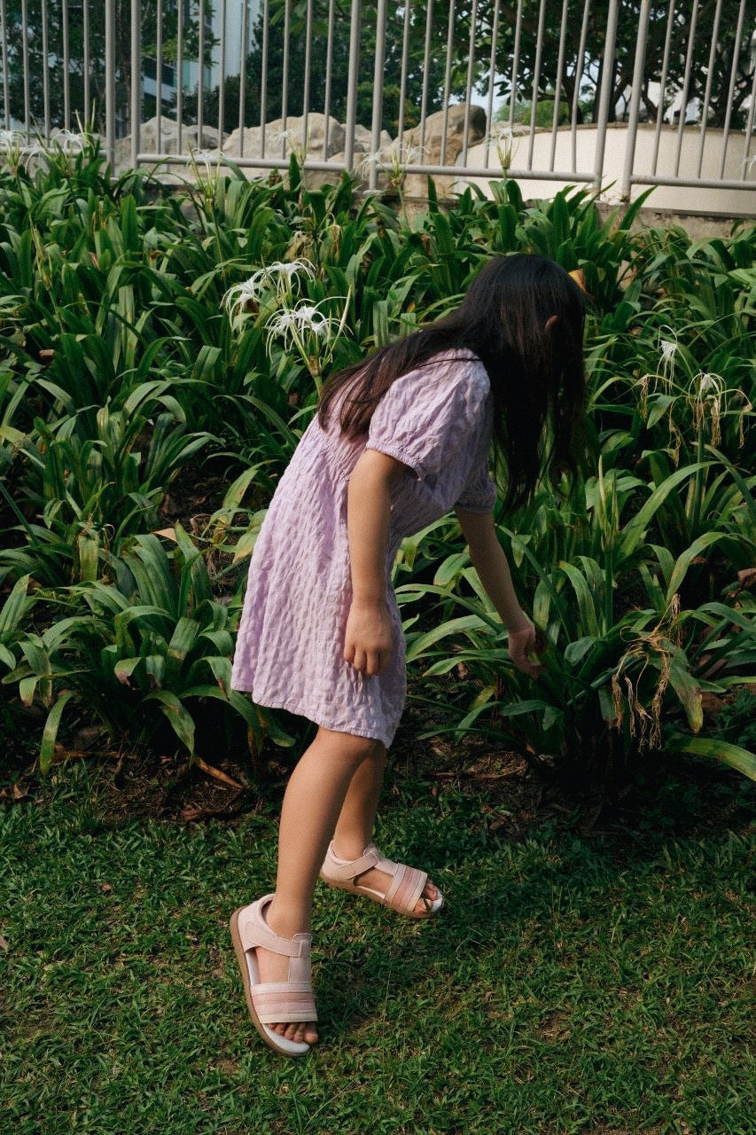 Tilly Sandals in Blush Pink