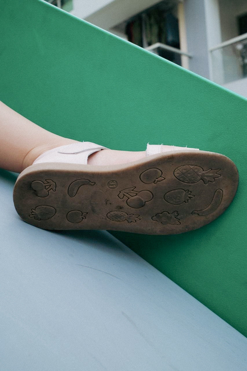 Tilly Sandals in Blush Pink